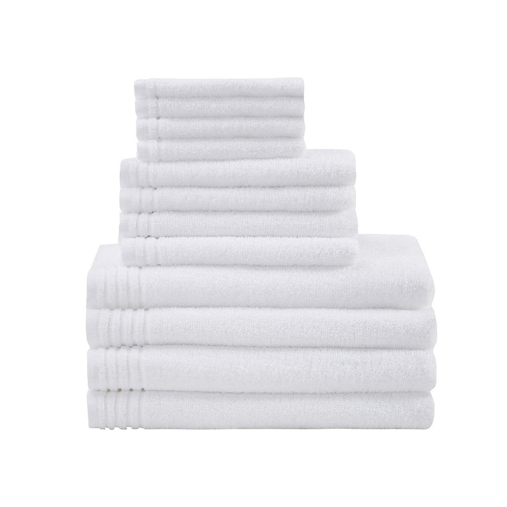 100% Cotton 12pcs Bath Towel Set, 5DS73-0200 - Drakoi Marketplace