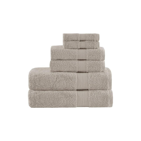 100% Cotton 6 Piece Towel Set, MP73-5137 - Drakoi Marketplace