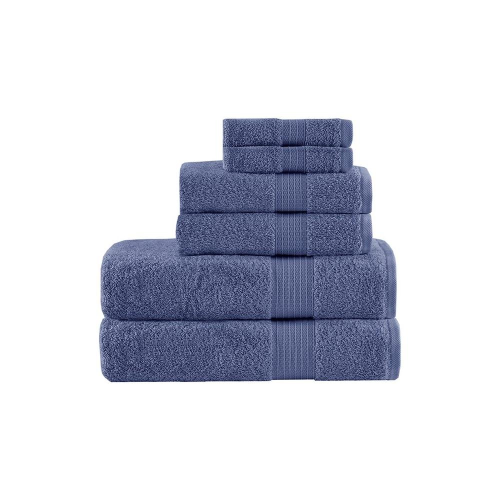 100% Cotton 6 Piece Towel Set, MP73-5137 - Drakoi Marketplace