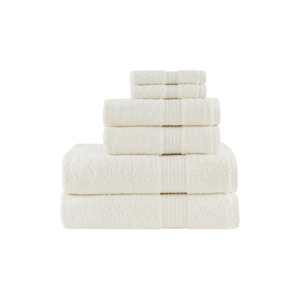 100% Cotton 6 Piece Towel Set, MP73-5138 - Drakoi Marketplace