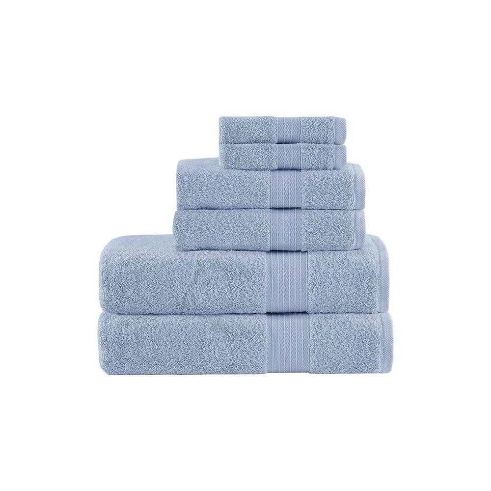 100% Cotton 6 Piece Towel Set, MP73-6181 - Drakoi Marketplace