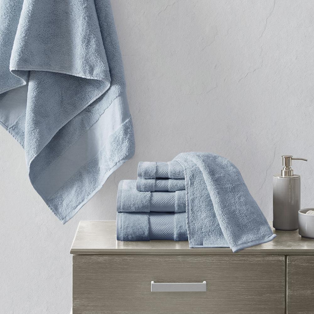 100% Cotton 6pcs Bath Towel Set, MPS73-416 - Drakoi Marketplace