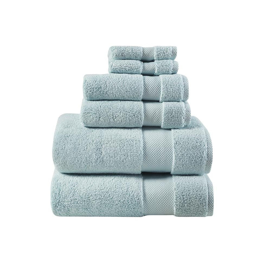 100% Cotton 6pcs Towel Set, MPS73-433 - Drakoi Marketplace