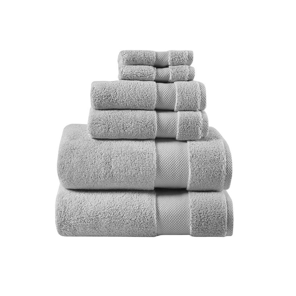 100% Cotton 6pcs Towel Set, MPS73-435 - Drakoi Marketplace