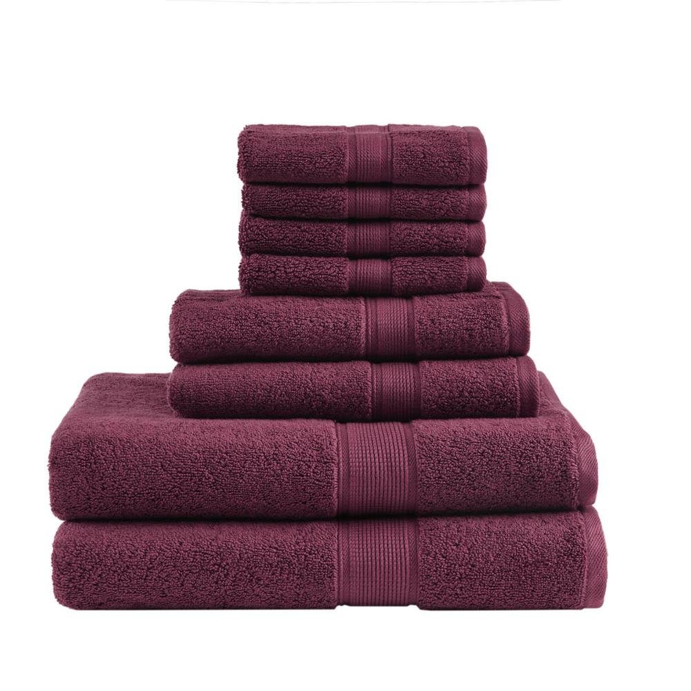 100% Cotton 8 Piece Towel Set - Drakoi Marketplace