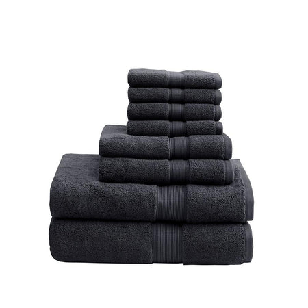 100% Cotton 8pcs Bath Towel Set, MPS73-321 - Drakoi Marketplace