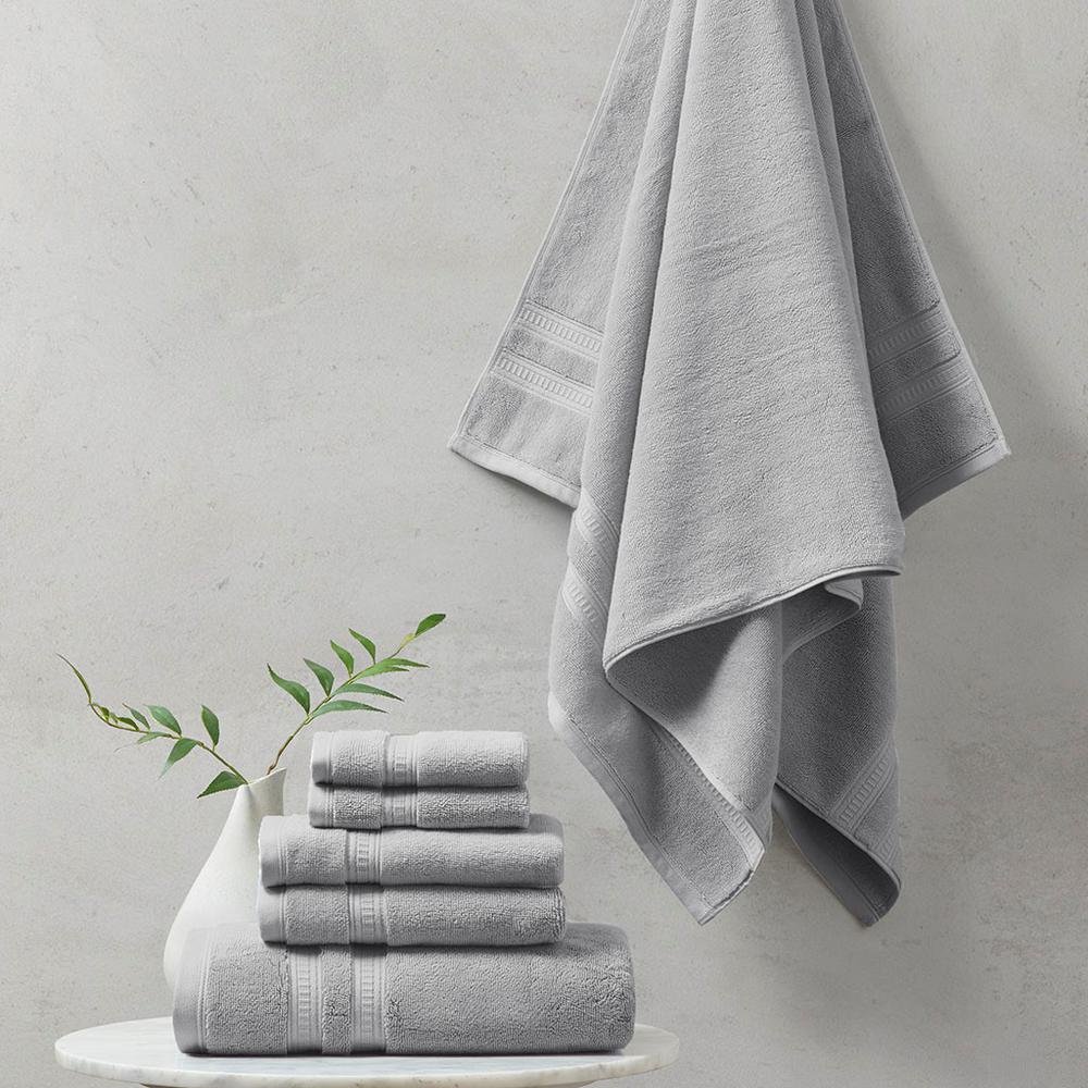 100% Cotton Feather Soft Towel 6PC Set, BR73-2439 - Drakoi Marketplace