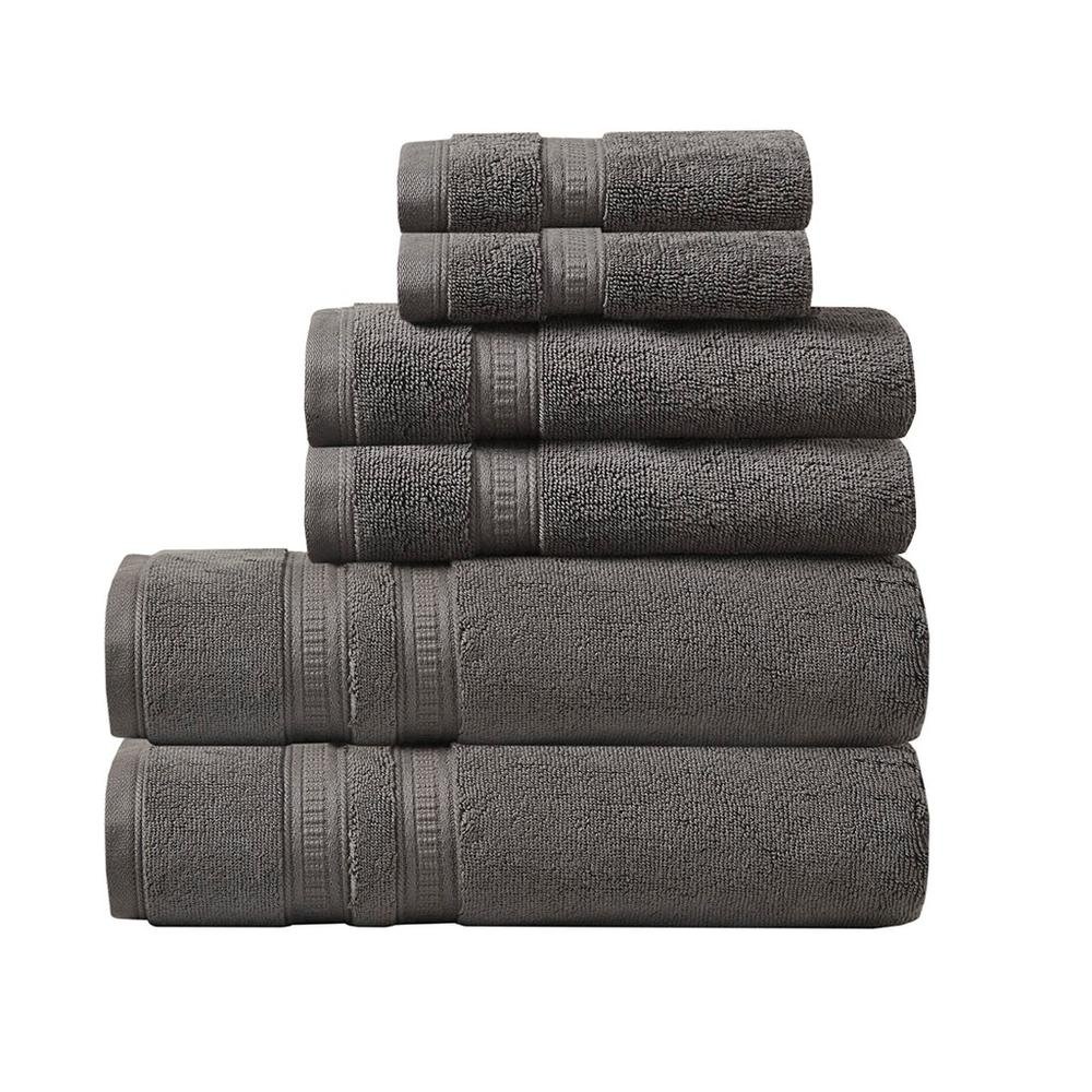 100% Cotton Feather Soft Towel 6PC Set, BR73-2440 - Drakoi Marketplace