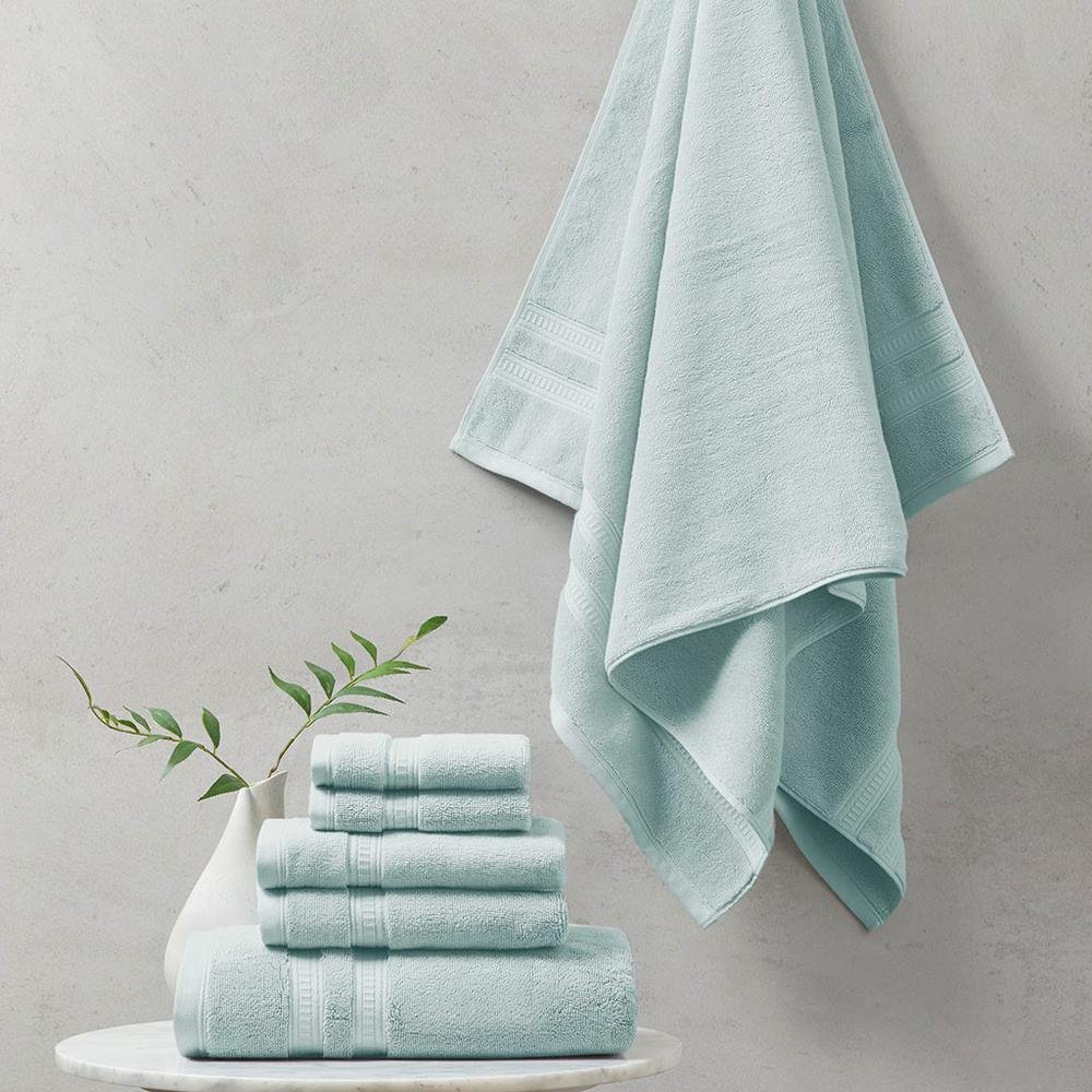 100% Cotton Feather Soft Towel 6PC Set, BR73-2440 - Drakoi Marketplace