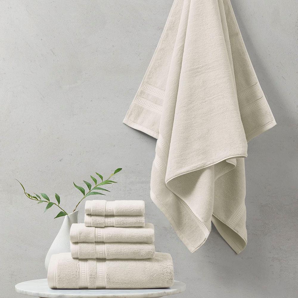 100% Cotton Feather Soft Towel 6PC Set, BR73-2440 - Drakoi Marketplace