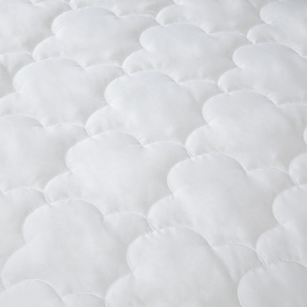 100% Cotton Sateen Double Insertion Blanket - White - Drakoi Marketplace