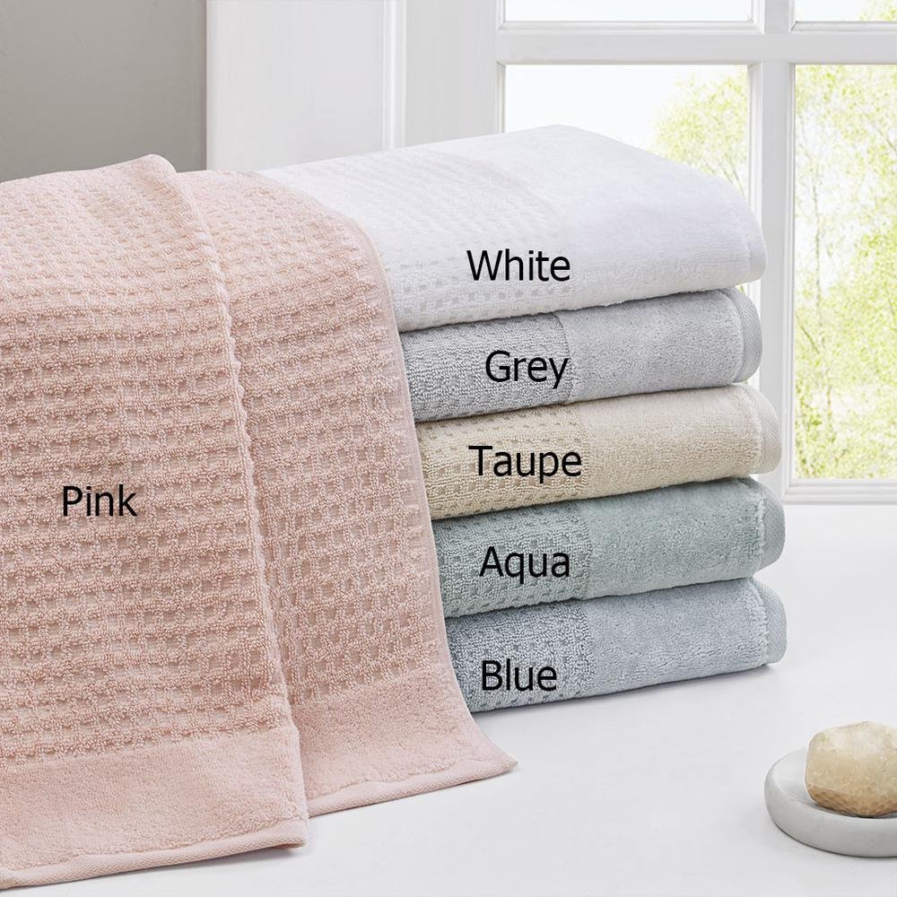 100% Cotton Waffle 6pcs Towel Set - Drakoi Marketplace