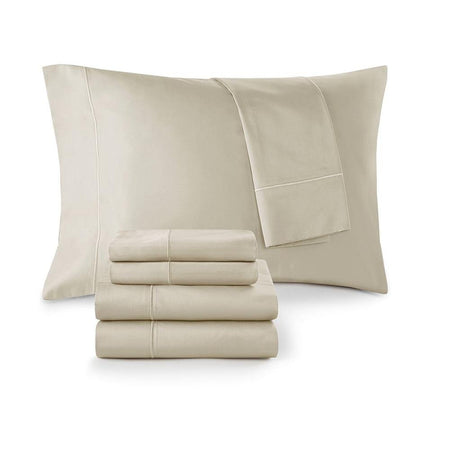 100% Pima Cotton Sateen Antimicrobial Sheet Set MP20-7995 - Drakoi Marketplace