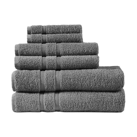 100% Turkish Cotton 6pcs Towel Set, 5DS73-0233 - Drakoi Marketplace