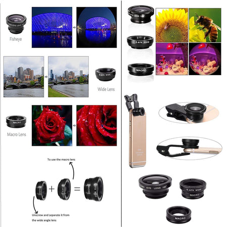 11 in 1 Smartphone Camera Lens Kit - Drakoi Marketplace