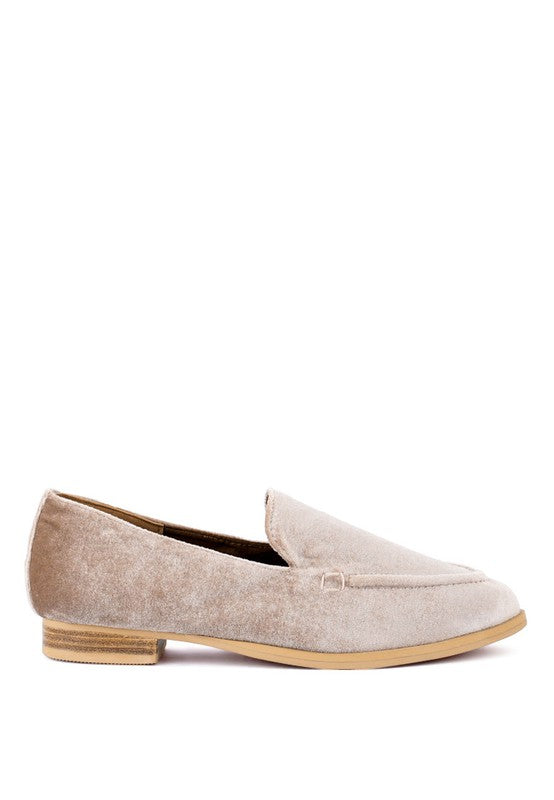 Luxe-Lap Velvet Handcrafted Loafers - Drakoi Marketplace