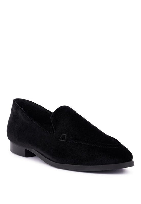 Luxe-Lap Velvet Handcrafted Loafers - Drakoi Marketplace