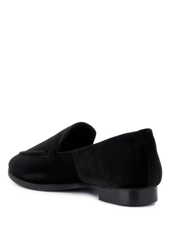 Luxe-Lap Velvet Handcrafted Loafers - Drakoi Marketplace