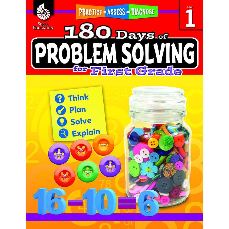 180 DAY PROBLEM SOLVING GR1 WORKBK - Drakoi Marketplace