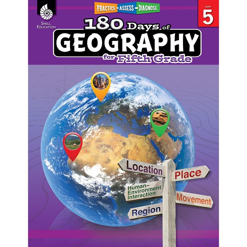 180 Days of Geography for Fifth Grade - Drakoi Marketplace