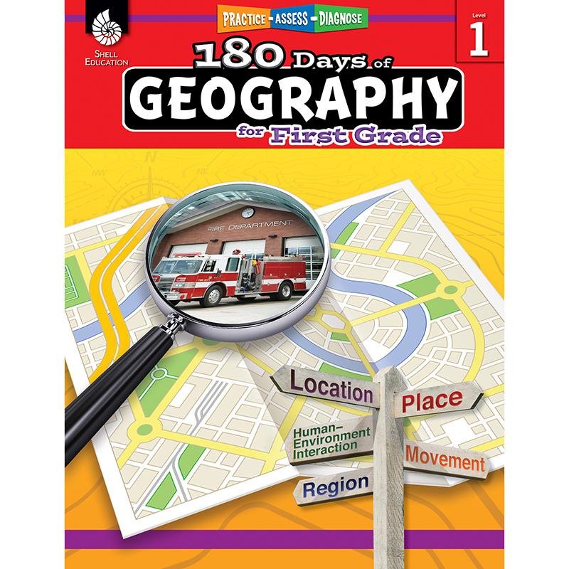 180 Days of Geography for First Grade - Drakoi Marketplace