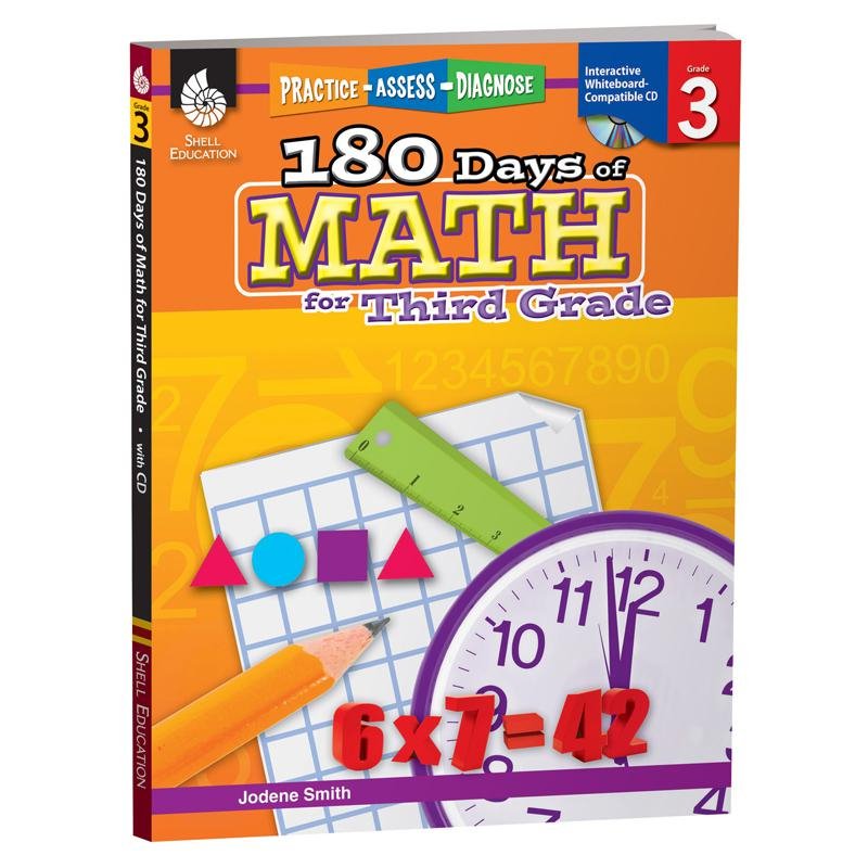 180 Days Of Math Gr 3 - Drakoi Marketplace