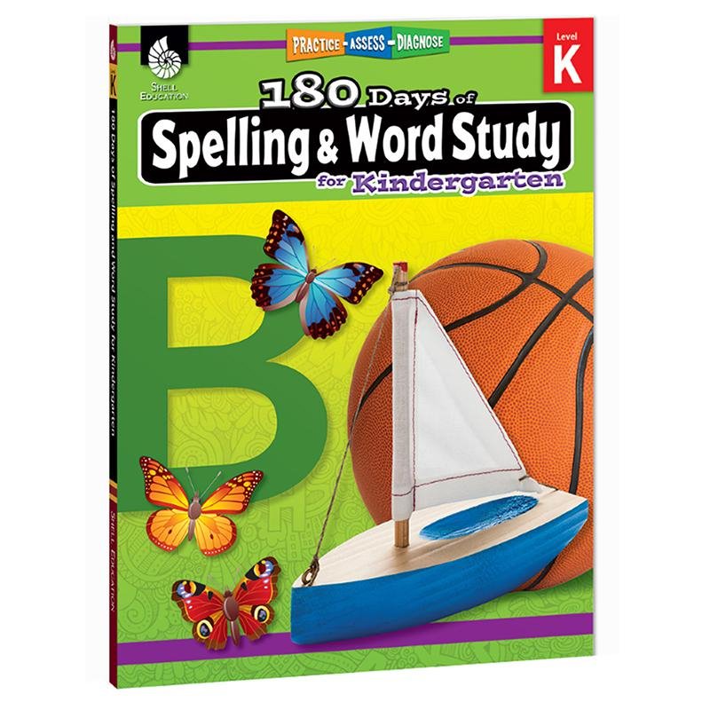 180 Days of Spelling and Word Study for Kindergarten - Drakoi Marketplace