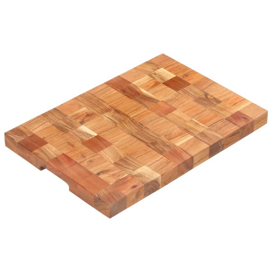 vidaXL Chopping Board 19.7"x13.4"x1.5" Solid Acacia Wood