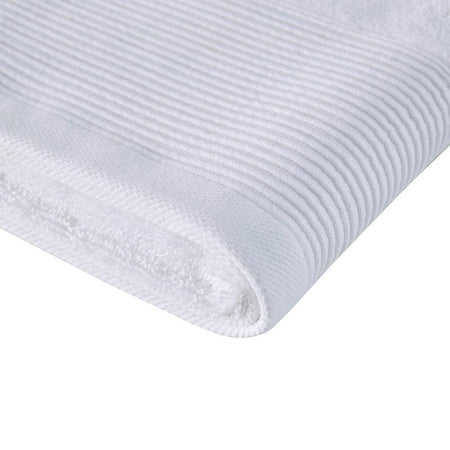 20% Tencel/Lyocel 75% Cotton 5% Silverbac 6pcs Towel Set White 30x56"(2)/16x28"(2)/13x13"(2) - Drakoi Marketplace