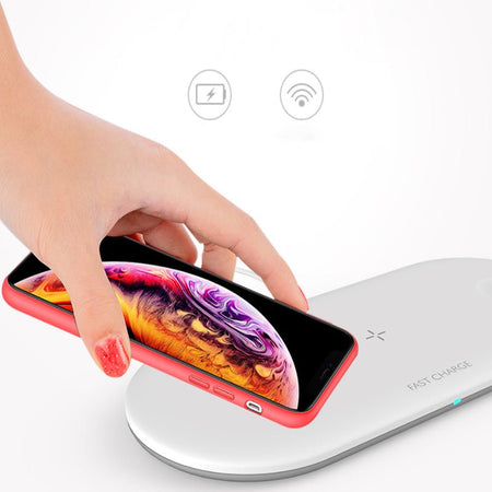 3 in 1 Multi Device Qi Wireless Fast Charger - Drakoi Marketplace