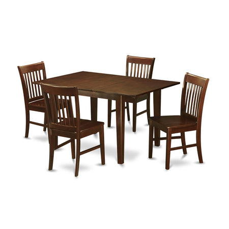 5 Pc Dining Kitchen Table set - Table with 4 Kitchen Dining Chairs - Drakoi Marketplace