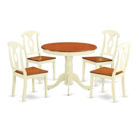 5 Pc Kitchen dinette set for 4-Kitchen Table and 4 Kitchen Dining Chairs - Drakoi Marketplace