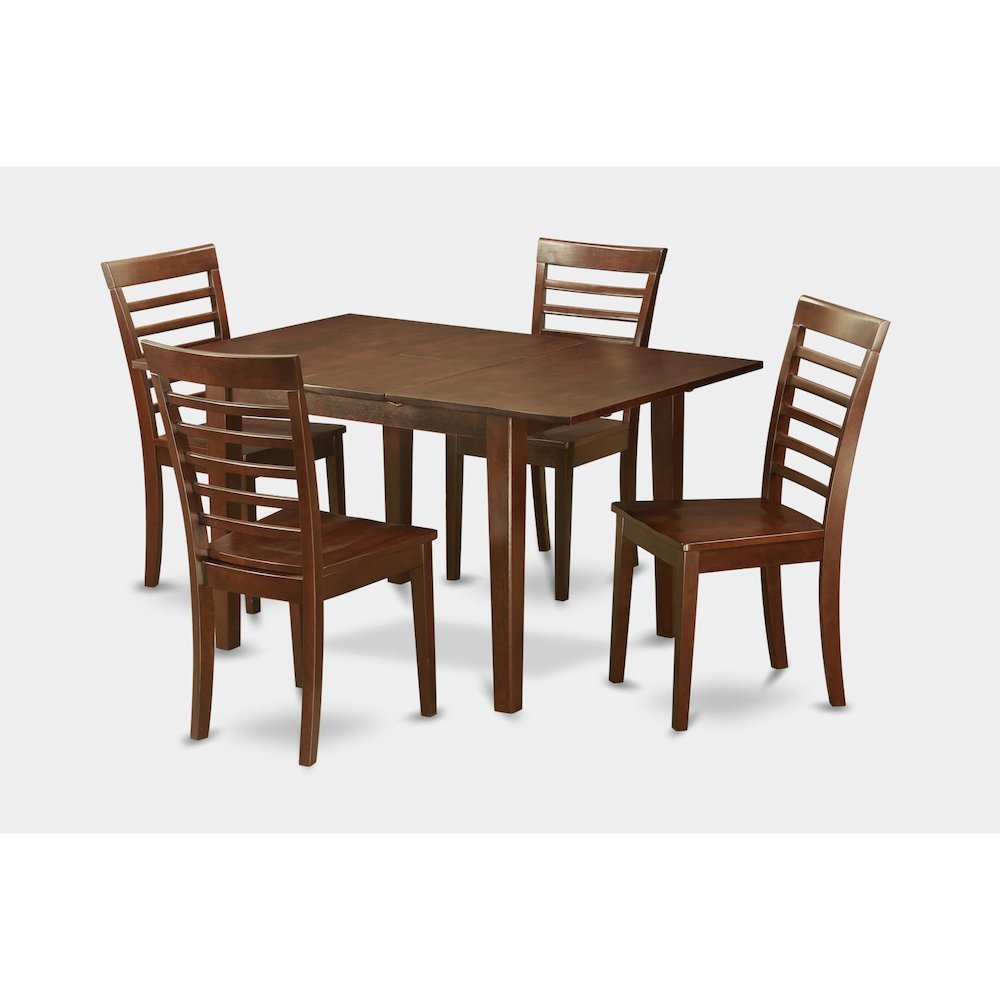 5 Pc Kitchen dinette set-small Table and 4 Kitchen Dining Chairs - Drakoi Marketplace