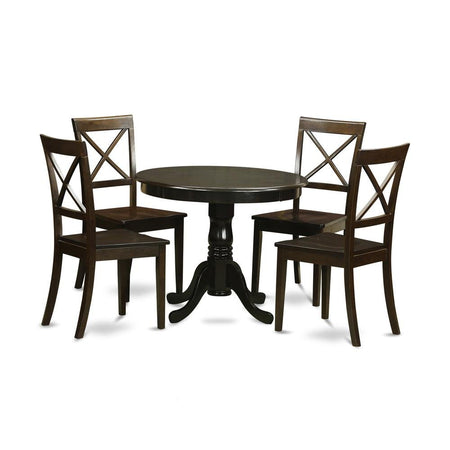 5 PC Kitchen nook Dining set-Kitchen Table and 4 Chairs - Drakoi Marketplace