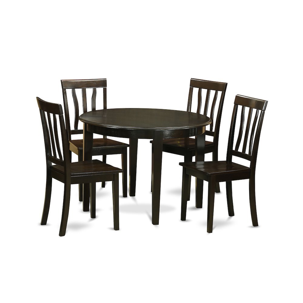 5 PC Kitchen Table set-Table and 4 Kitchen Chairs - Drakoi Marketplace