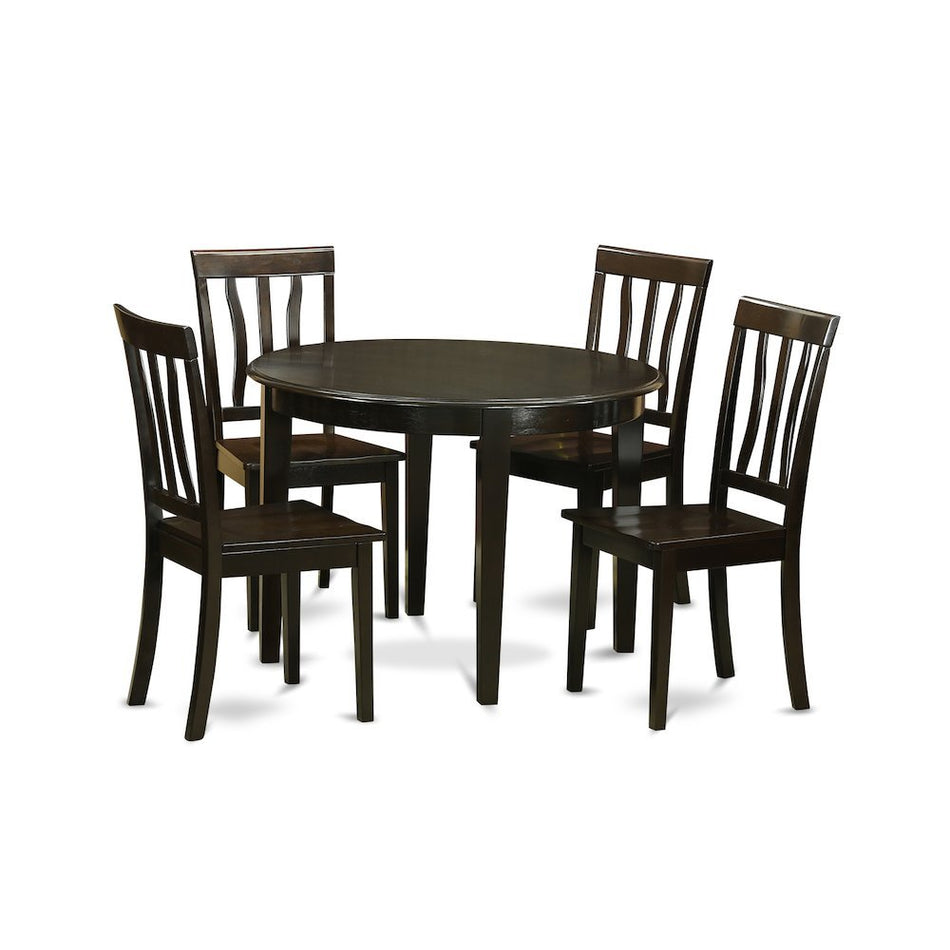 5 PC Kitchen Table set-Table and 4 Kitchen Chairs - Drakoi Marketplace