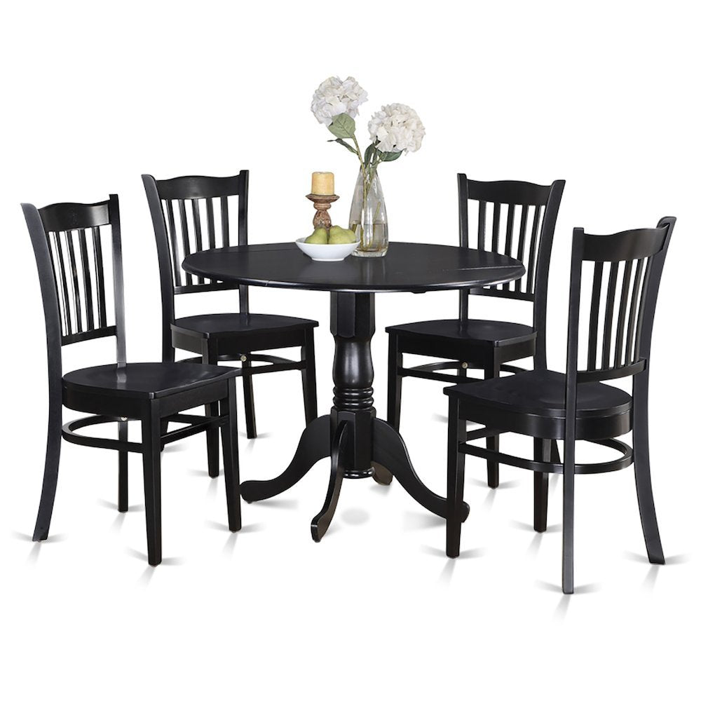 5 Pc Kitchen Table set-Table and 4 Kitchen Chairs - Drakoi Marketplace