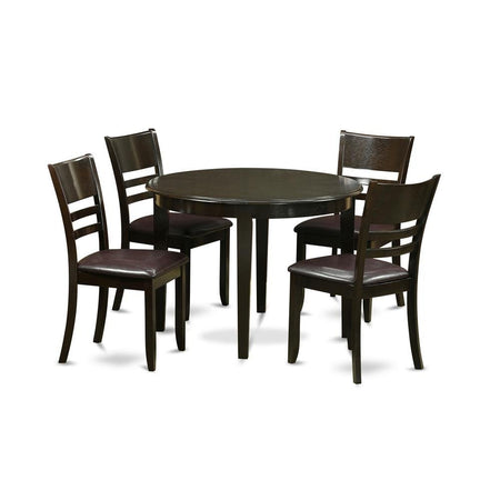 5 PC small Kitchen Table set--Kitchen Dining nook and 4 Kitchen Chairs - Drakoi Marketplace