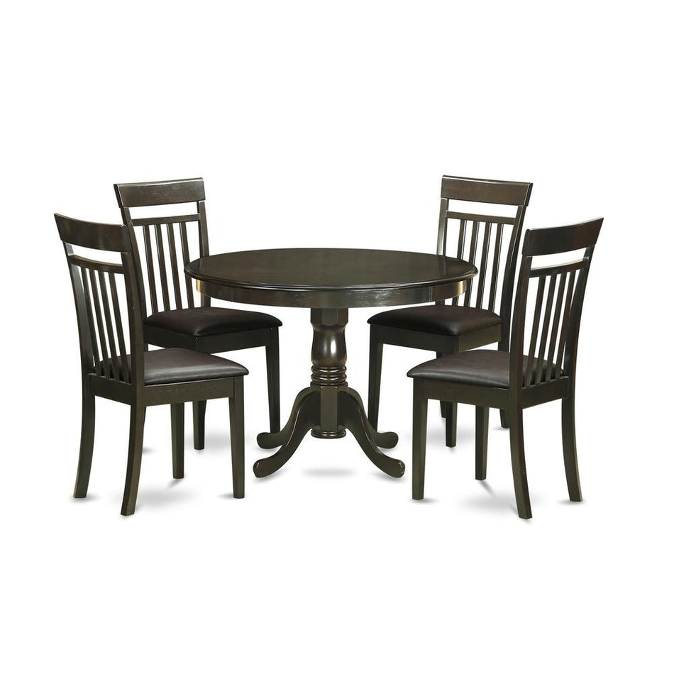 5 PC small Kitchen Table set-small Table and 4 Kitchen Chairs. - Drakoi Marketplace