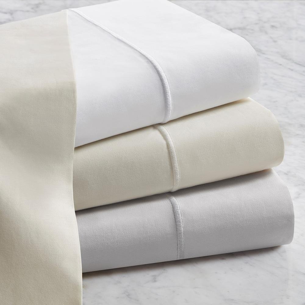 500TC Cotton Sheet Set, 102x108, Grey, King1 - Drakoi Marketplace