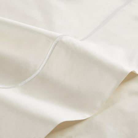 500TC Cotton Sheet Set, 102x108, Ivory, Cal King1 - Drakoi Marketplace