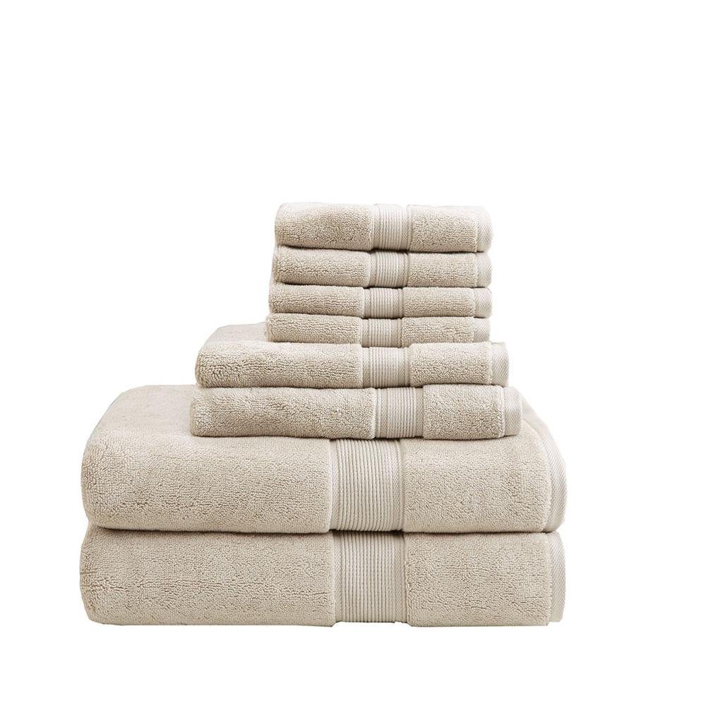 800GSM Cotton 8 Piece Towel Set,MPS73-190 - Drakoi Marketplace