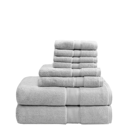 800GSM Cotton 8 Piece Towel Set,MPS73-191 - Drakoi Marketplace