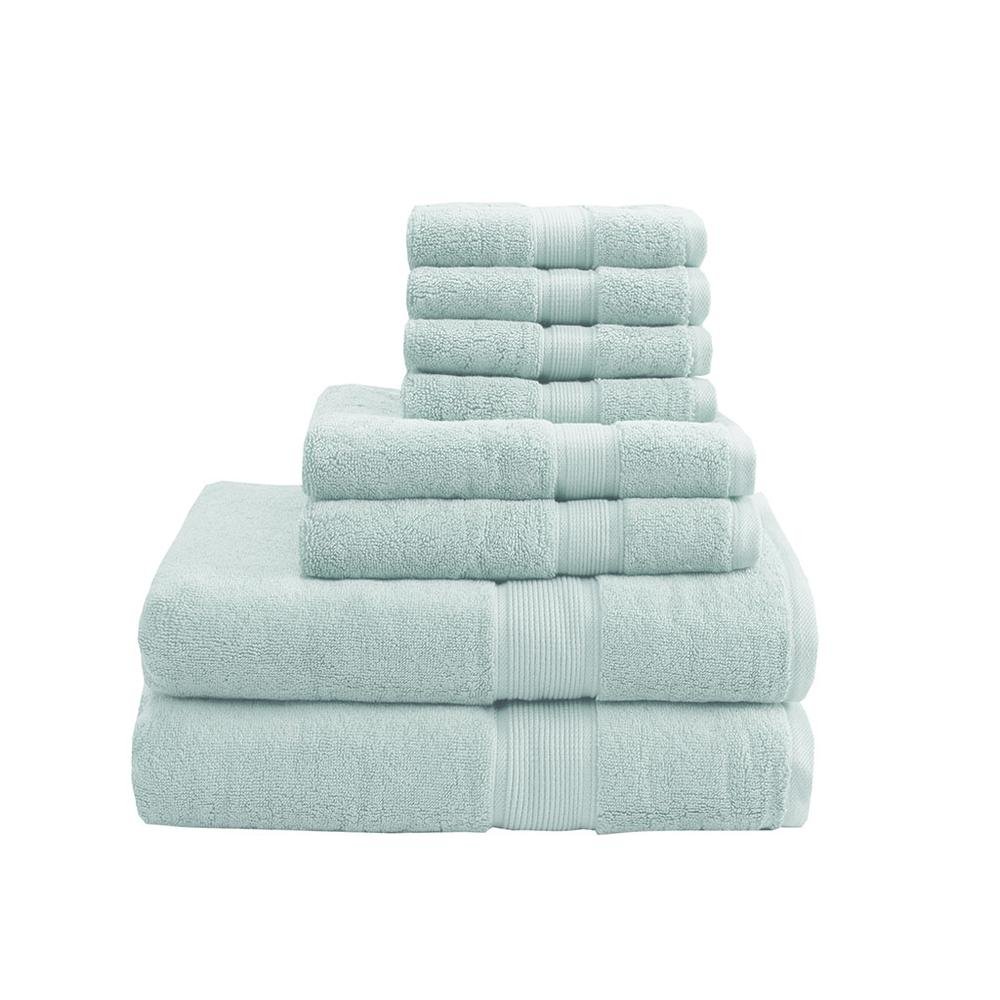 800GSM Cotton 8 Piece Towel Set,MPS73-192 - Drakoi Marketplace