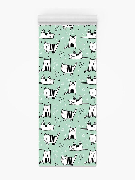 Adorable Cats Yoga Mat -Image by Shutterstock - Drakoi Marketplace