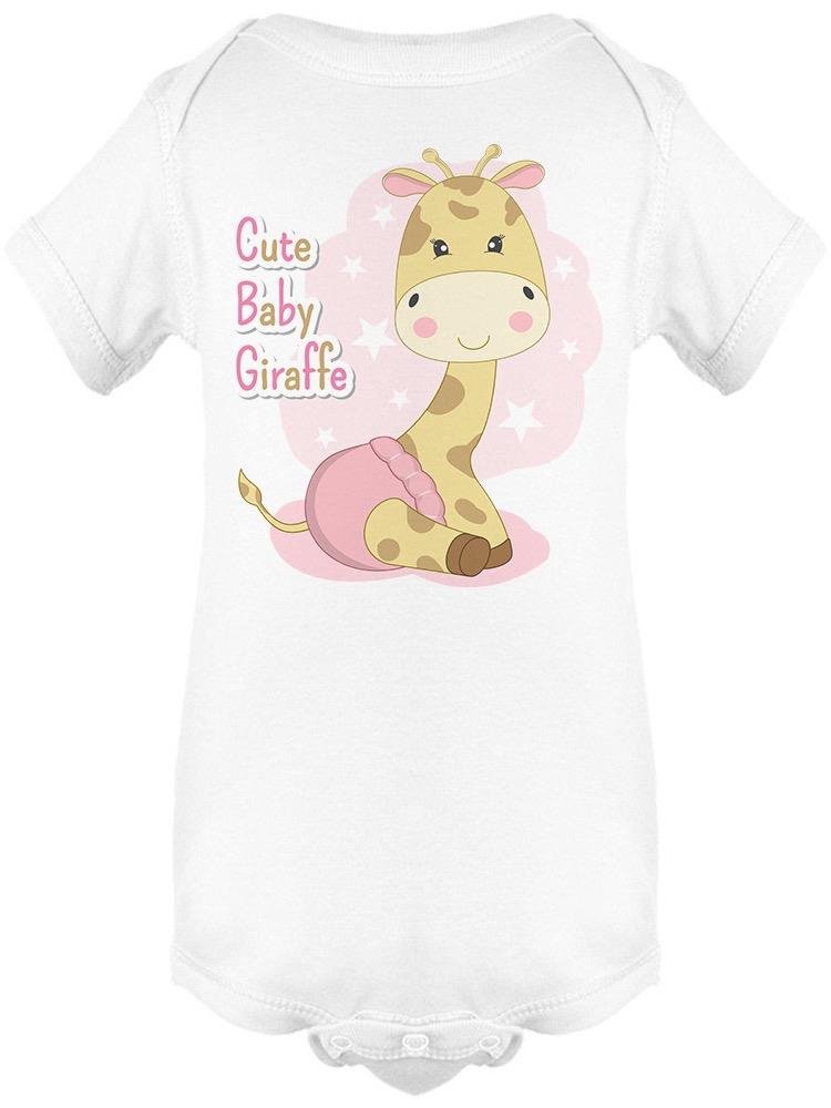 Adorable Giraffe Cute Baby Bodysuit Baby's -Image by Shutterstock - Drakoi Marketplace