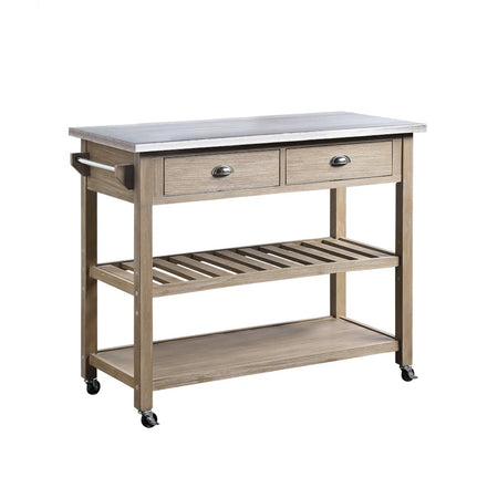 Alex Kitchen Island Cart - Drakoi Marketplace