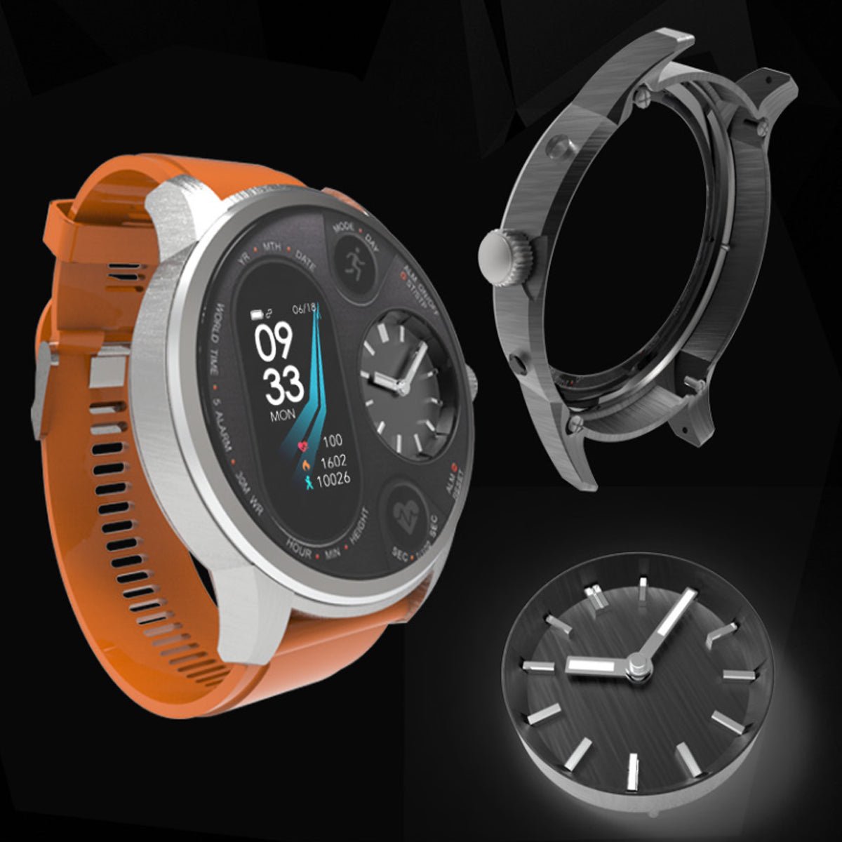 Alista Rugged Unisex Smart Watch - Drakoi Marketplace