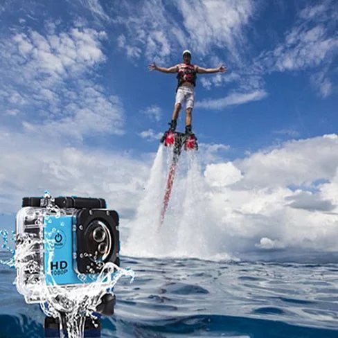 All PRO Action Sports Camera With 1080P HD And WiFi 18 PCS Of Accessory Included - Drakoi Marketplace