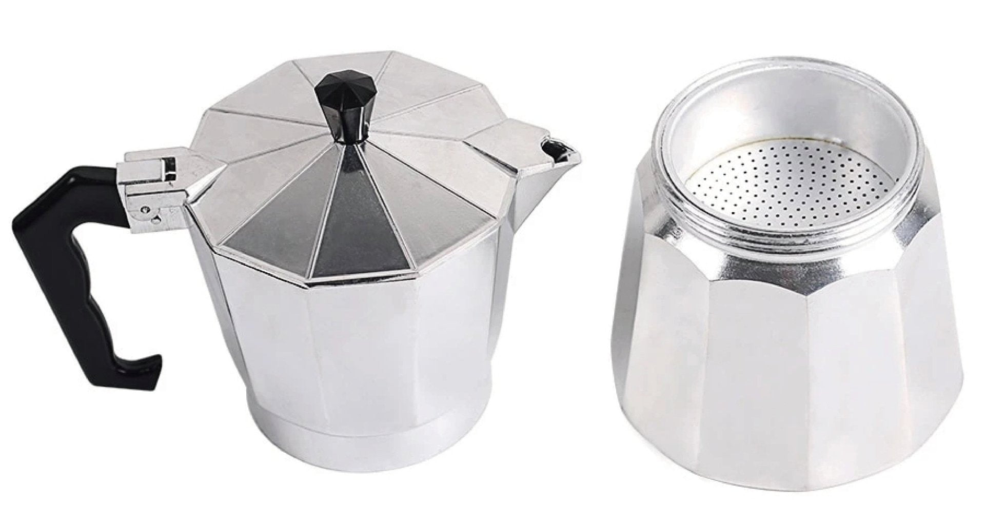 Aluminum Coffee Maker - 4 Sizes - Drakoi Marketplace